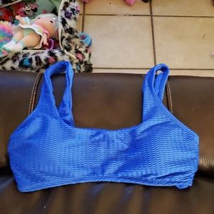 Textured swimsuit Top